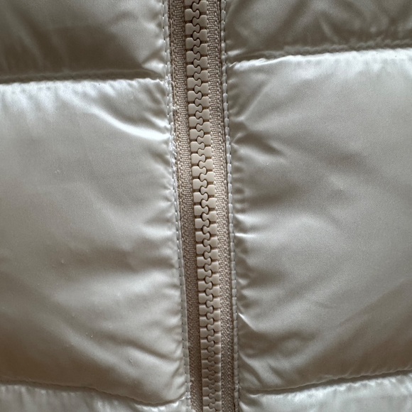 NWOT 'Save the Duck' Reversible Sleeveless White Puffer Vest 'L' - Picture 9 of 13